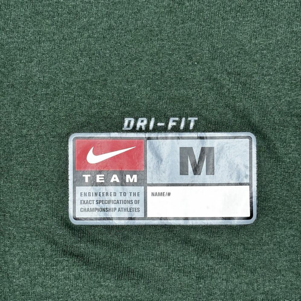Nike Men's Dri-Fit Oregon Ducks Football T-Shirt Logo Size Medium Green - Picture 3 of 8